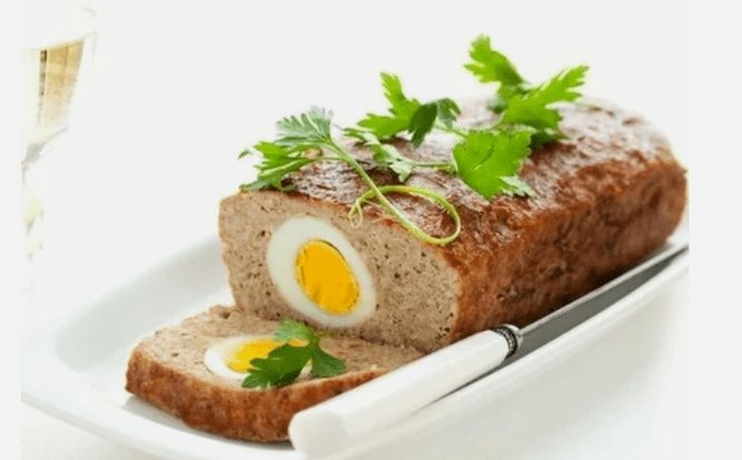 Рулон мяса с яйцом на диете Ducan